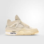 Air Jordan 4 Retro Off-White Sail Off-White Sneaker