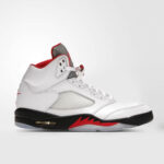 Air Jordan 5 Retro Fire Red Silver Tongue (2020) Air Jordan 5 Sneaker