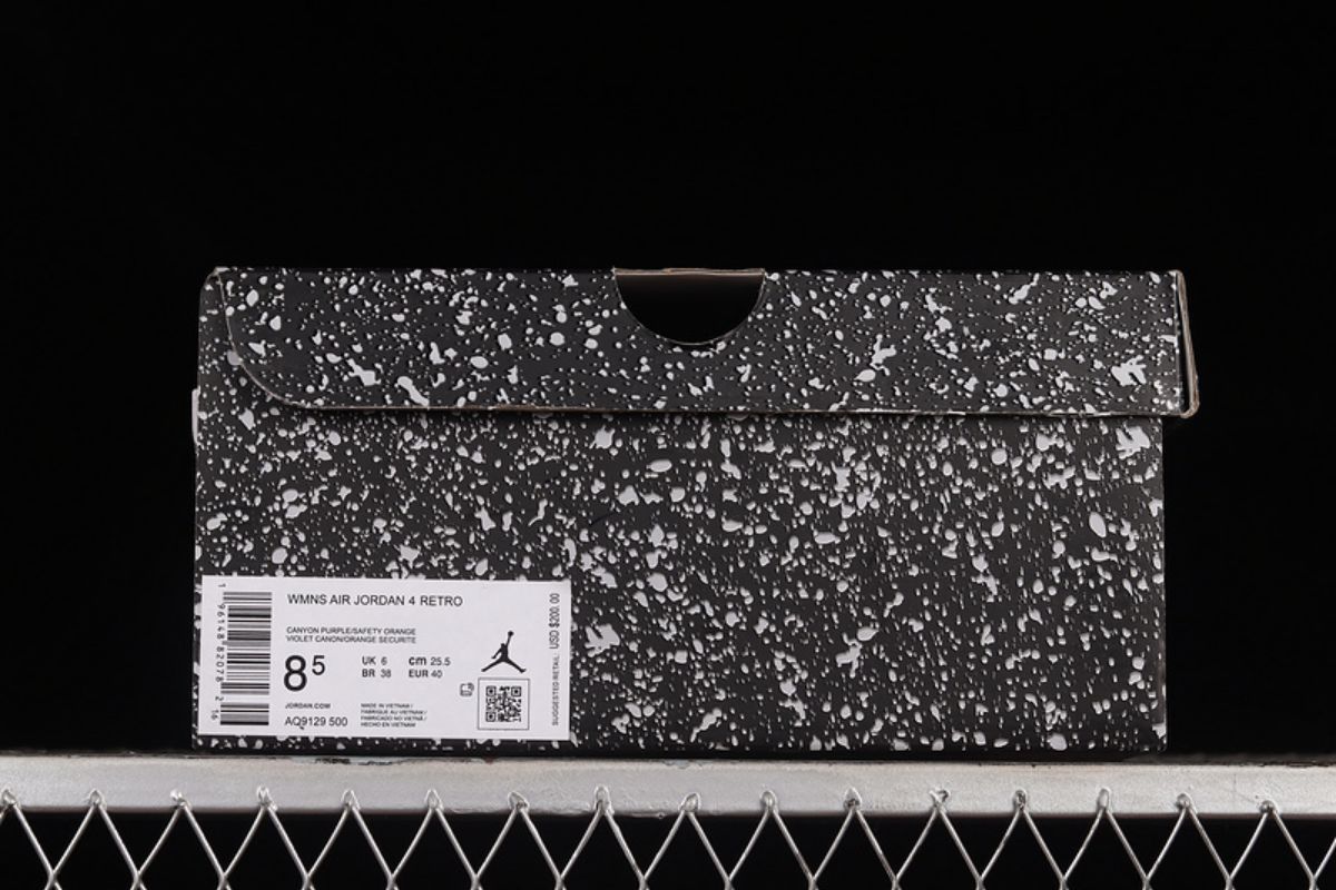 Air Jordan 4 Retro Canyon Purple Air jordan 4 Sneaker