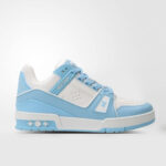 Louis Vuitton LV Trainer Low White Sky Blue LV Trainer Sneaker