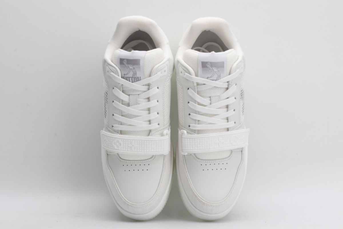 Louis Vuitton LV Trainer White Signature LV Trainer Sneaker