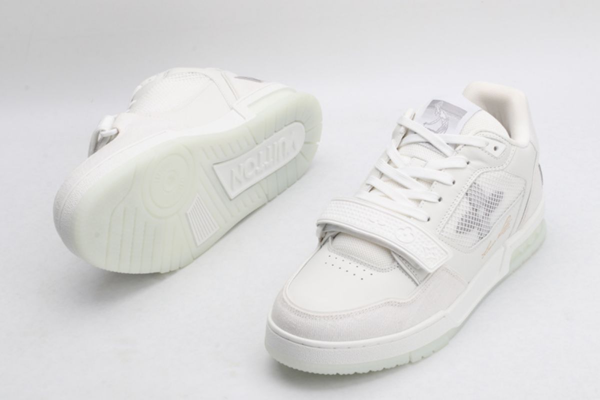 Louis Vuitton LV Trainer White Signature LV Trainer Sneaker