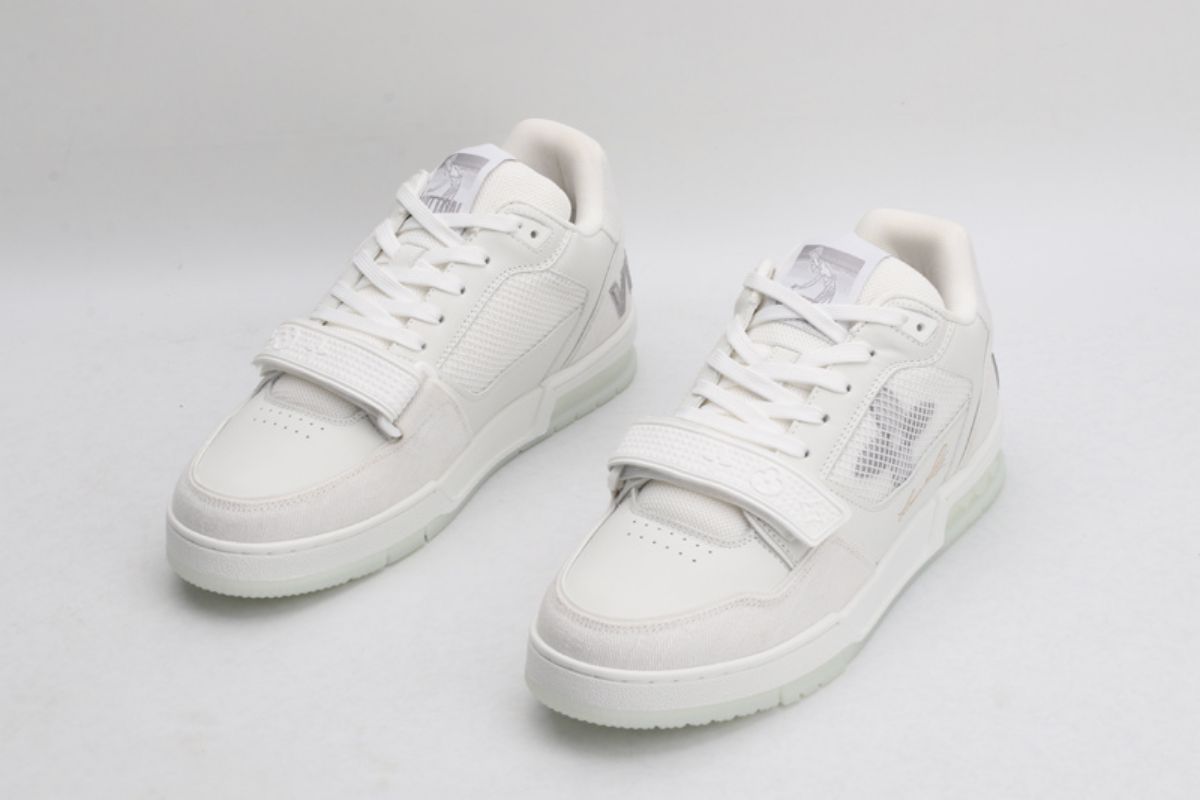 Louis Vuitton LV Trainer White Signature LV Trainer Sneaker