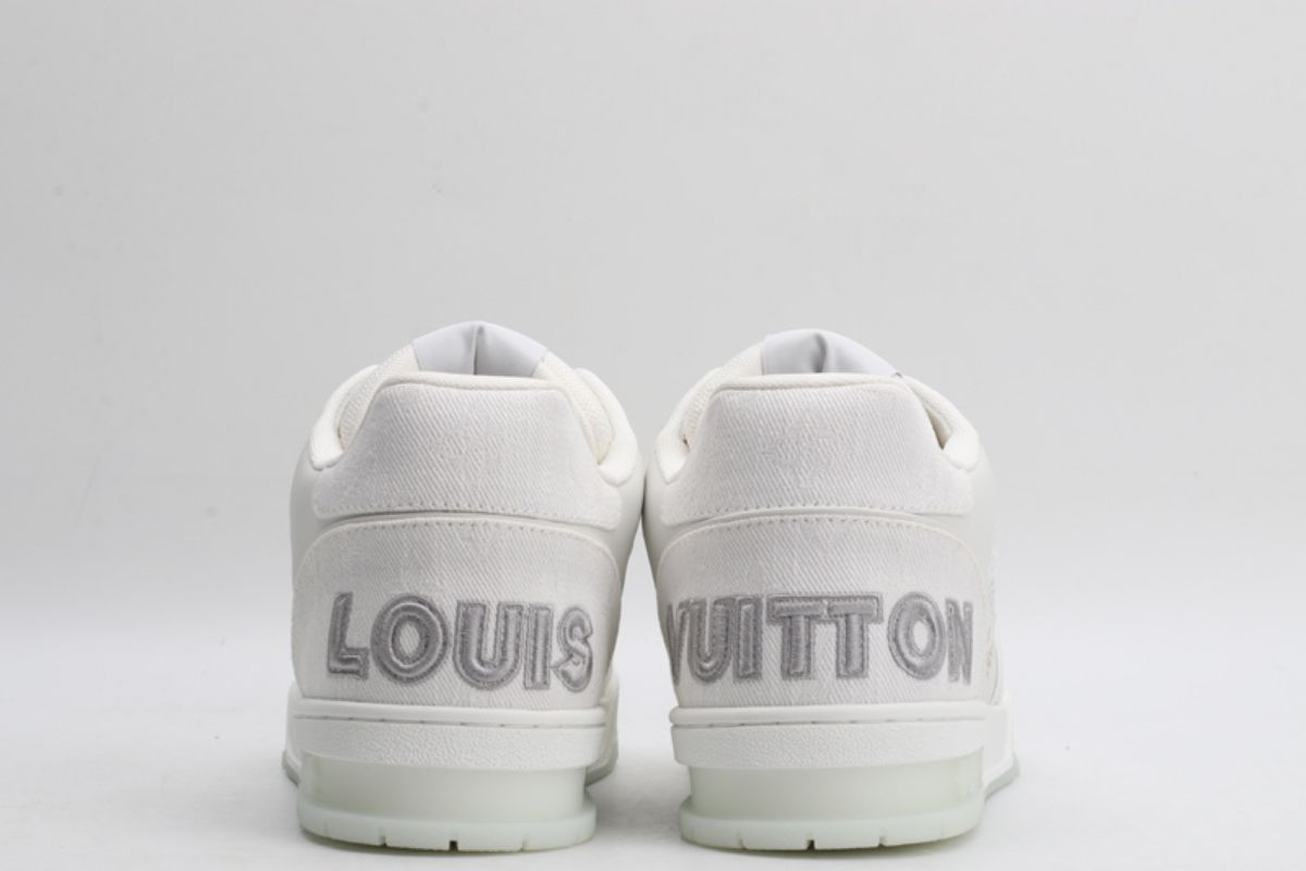 Louis Vuitton LV Trainer White Signature LV Trainer Sneaker