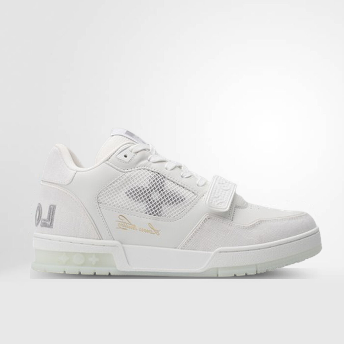 Louis Vuitton LV Trainer White Signature LV Trainer Sneaker